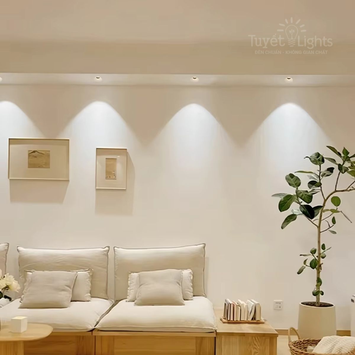Muốn ánh sáng cân bằng: cân nhắc 4000K.